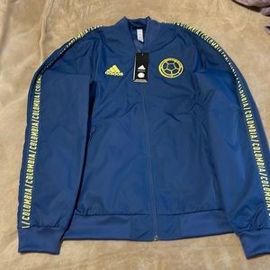 Adidas Men’s FCF Colombia Soccer Anthem Jacket 2019 2020 Size small
